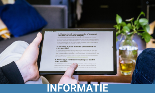 Betaalbare tips om energie te besparen